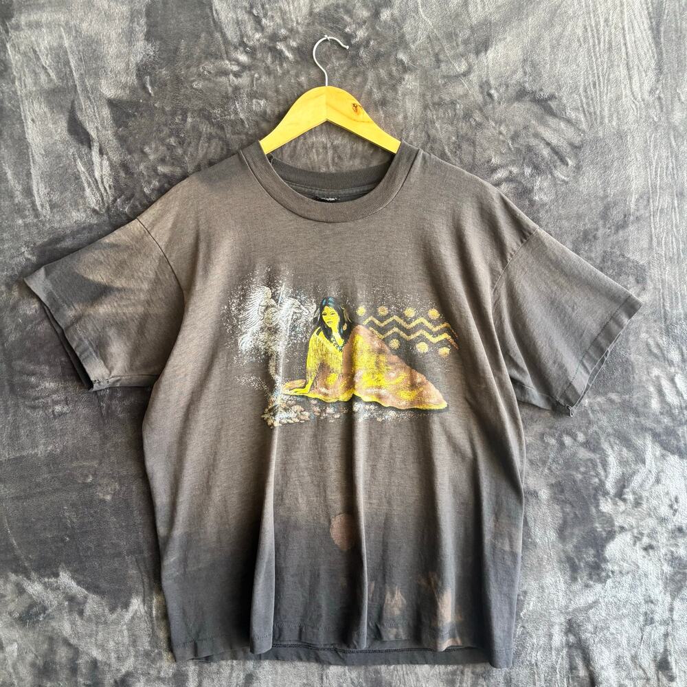 Vintage 90s Native Tee Single Stitch Size XL